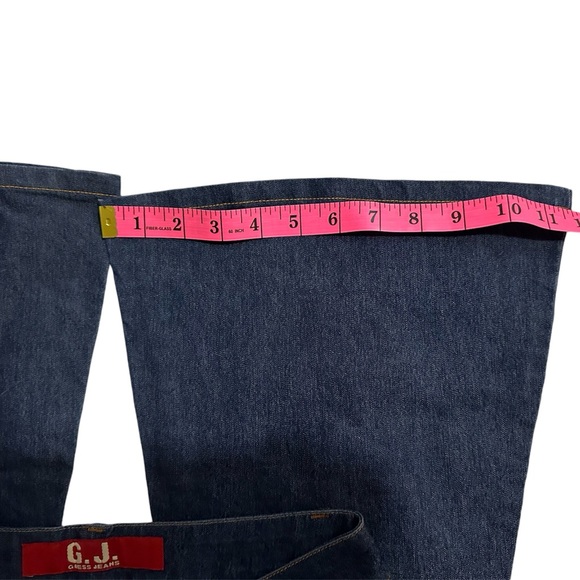 Guess vintage extreme flare high waist button up jeans 26 - Picture 7 of 9